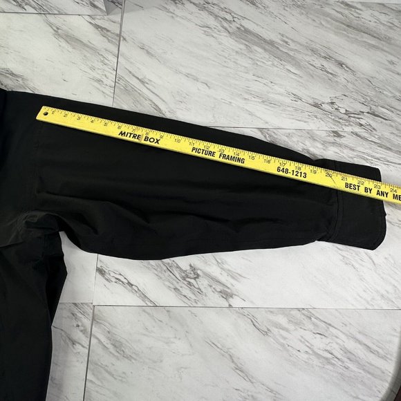 Zero Restriction Zip Jacket Large Black Tour Lite Golf Gore-Tex -Hiwan Golf Club - Picture 10 of 10